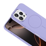 Apple iPhone 16 Pro Max Kılıf M-Safe Şarj Özellikli Metal Kamera Çerçeveli Zore Edi Silikon Kapak