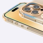 Apple iPhone 16 Pro Max Kılıf M-safe Şarj Özellikli Transparan Renk Geçişli Zore Toros Kapak
