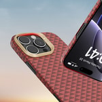 Apple iPhone 16 Pro Max Kılıf M-safe Şarj Özellikli Raptic Aramid Skin Origin Serisi Kapak