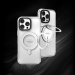Apple iPhone 16 Pro Max Kılıf M-safe Şarj Özellikli Standlı Aksiyon Butonlu Youngkit Pivot Serisi Kapak