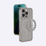 Apple iPhone 16 Pro Max Kılıf M-safe Şarj Özellikli Yüzük Standlı Amazingthing Titan Pro Serisi Kapak