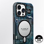 Apple iPhone 16 Pro Max Kılıf M-safe Şarj Özellikli Kamera Denetim Butonlu Youngkit Technology Serisi Kapak