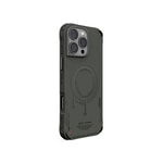 Apple iPhone 16 Pro Max Kılıf M-safe Şarj Özellikli Metal Kamera Çerçeveli Skinarma Mecha Serisi Kapak