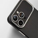 Apple iPhone 16 Pro Max Kılıf M-Safe Şarj Özellikli Zore Paris Zerre Sert PC Kapak
