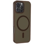 Apple iPhone 16 Pro Max Kılıf M-safe Şarj Özellikli Mat Arka Yüzey Zore Sio Kapak