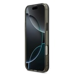 Apple iPhone 16 Pro Max Kılıf Mercedes Benz Orjinal Lisanslı M-safe Şarj Özellikli Buzlu PC Nostaljik Yıldız Dizayn Kapak