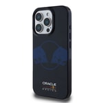 Apple iPhone 16 Pro Max Kılıf Redbull Orjinal Lisanslı M-safe Şarj Özellikli IML Çift Boğa Baskılı Sert Kapak