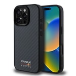 Apple iPhone 16 Pro Max Kılıf Redbull Orjinal Lisanslı M-safe Şarj Özellikli Karbon Fiber Tasarımlı Parlayan Logolu Kapak