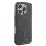 Apple iPhone 16 Pro Max Kılıf TUMI Orjinal Lisanslı M-safe Şarj Özellikli Airbagli Buzlu Transparan Kapak
