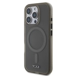 Apple iPhone 16 Pro Max Kılıf TUMI Orjinal Lisanslı M-safe Şarj Özellikli Airbagli Buzlu Transparan Kapak