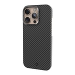Apple iPhone 16 Pro Max Kılıf Wiwu DCC-206 M-safe Şarj Özellikli Kamera Standlı Aramid Fiber Tasarım Kapak