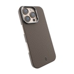 Apple iPhone 16 Pro Max Kılıf Wiwu DCC-208 M-safe Şarj Özellikli Kamera Standlı Aramid Fiber Tasarım Kapak