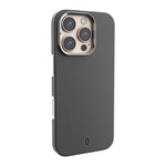 Apple iPhone 16 Pro Max Kılıf Wiwu DCC-208 M-safe Şarj Özellikli Kamera Standlı Aramid Fiber Tasarım Kapak