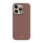Apple iPhone 16 Pro Max Kılıf Wiwu DCC-208 M-safe Şarj Özellikli Kamera Standlı Aramid Fiber Tasarım Kapak