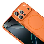 Apple iPhone 16 Pro Max Kılıf Zore M-Safe Şarj Özellikli Kamera Korumalı Formen Kapak