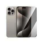Apple iPhone 16 Pro Max Wiwu GT-021 Titan Guard Serisi Şok Emici Hibrit Polimer Privacy Ekran Koruyucu Film + Kolay Uygulama Aparatı