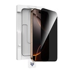 Apple iPhone 16 Wiwu GT-021 Titan Guard Serisi Şok Emici Hibrit Polimer Privacy Ekran Koruyucu Film + Kolay Uygulama Aparatı