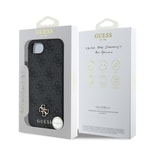 Apple iPhone 16E Kılıf Guess Orjinal Lisanslı M-safe Şarj Özellikli Small 4G Classic Kapak