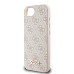 Apple iPhone 16E Kılıf Guess Orjinal Lisanslı 4G Desenli Script Metal Logolu Kapak