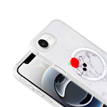Apple iPhone 16E Kılıf M-Safe Şarj Özellikli Şeffaf Zore Folk Sert Kapak