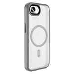Apple iPhone 16E Kılıf Mat Arka Yüzey Wireless Şarj Özellikli Zore Flet M-safe Kapak