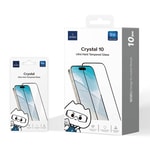Apple iPhone 16E Wiwu GT-008 Polimer Oleofobik Kaplama Şeffaf Pürüzsüz Temperli Cam Ekran Koruyucu 10'lu Paket