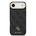 Apple iPhone 17 Air Guess Orjinal Lisanslı 4G ve Yazı Logolu Kılıf + Ekran Koruyucu + Lens Koruyucu 3in1 Aksesuar Seti