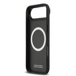 Apple iPhone 17 Air Kılıf BMW Orjinal Lisanslı M-safe Şarj Özellikli Karbon Fiber Metal Logolu Kapak