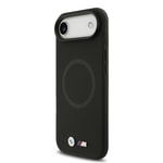 Apple iPhone 17 Air Kılıf BMW Orjinal Lisanslı M-safe Şarj Özellikli Metal Logolu Delikli M Dizayn Deri Kapak