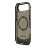 Apple iPhone 17 Air Kılıf BMW Orjinal Lisanslı M-safe Şarj Özellikli Metal Buton Tasarımlı Tranparan M Dizayn Kapak