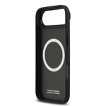 Apple iPhone 17 Air Kılıf BMW Orjinal Lisanslı M-safe Şarj Özellikli Metal BMW ve M Logolu PU Karbon Tasarımlı Kapak
