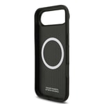Apple iPhone 17 Air Kılıf BMW Orjinal Lisanslı M-safe Şarj Özellikli Metal Logolu Delikli M Dizayn Deri Kapak