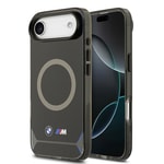 Apple iPhone 17 Air Kılıf BMW Orjinal Lisanslı M-safe Şarj Özellikli Metal Buton Tasarımlı IML Baskılı M Dizayn Kapak
