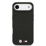 Apple iPhone 17 Air Kılıf BMW Orjinal Lisanslı M-safe Şarj Özellikli Metal Logolu Delikli M Dizayn Deri Kapak