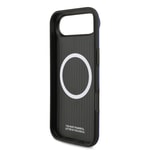Apple iPhone 17 Air Kılıf BMW Orjinal Lisanslı M-safe Şarj Özellikli Metal Logolu Delikli M Dizayn Deri Kapak