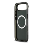 Apple iPhone 17 Air Kılıf BMW Orjinal Lisanslı M-safe Şarj Özellikli Metal Kamera Butonlu Yatay Şeritli M Dizayn Kapak