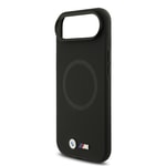 Apple iPhone 17 Air Kılıf BMW Orjinal Lisanslı M-safe Şarj Özellikli Metal Logolu Delikli M Dizayn Deri Kapak