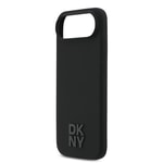 Apple iPhone 17 Air Kılıf DKNY Orjinal Lisanslı M-safe Şarj Özellikli Metal Logolu Silikon Kapak
