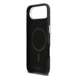 Apple iPhone 17 Air Kılıf DKNY Orjinal Lisanslı M-safe Şarj Özellikli PU Büyük Dikey Logolu Kapak