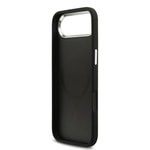 Apple iPhone 17 Air Kılıf Guess Orjinal Lisanslı M-safe Şarj Özellikli Sıcak Baskılı Klasik Yazı Logolu PU Deri Peony Kapak