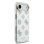 Apple iPhone 17 Air Kılıf Guess Orjinal Lisanslı Metal Kamera Çerçeveli Simli Aynalı Kapak
