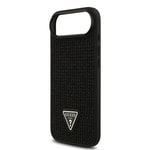 Apple iPhone 17 Air Kılıf Guess Orjinal Lisanslı Taşlı Arka Yüzey Üçgen Logolu Kapak