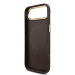 Apple iPhone 17 Air Kılıf Guess Orjinal Lisanslı M-safe Şarj Özellikli Askılı ve 4G Logo Kartlıklı Kapak