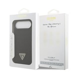 Apple iPhone 17 Air Kılıf Guess Orjinal Lisanslı Taşlı Arka Yüzey Üçgen Logolu Kapak