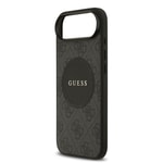 Apple iPhone 17 Air Kılıf Guess Orjinal Lisanslı M-safe Şarj Özellikli Yazı Logolu Circle Classic Kapak