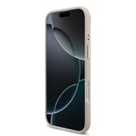 Apple iPhone 17 Air Kılıf Guess Orjinal Lisanslı Gold Metal Kamera Çerçeveli 4G Desenli Metal Büyük 4G ve Yazı Logolu Kapak