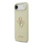 Apple iPhone 17 Air Kılıf Guess Orjinal Lisanslı Grained Yazı Logolu Kapak