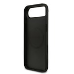 Apple iPhone 17 Air Kılıf Guess Orjinal Lisanslı M-safe Şarj Özellikli Yazı Logolu PU Deri Kapak