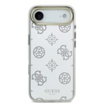Apple iPhone 17 Air Kılıf Guess Orjinal Lisanslı Metal Kamera Çerçeveli Simli Aynalı Kapak