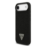 Apple iPhone 17 Air Kılıf Guess Orjinal Lisanslı Taşlı Arka Yüzey Üçgen Logolu Kapak